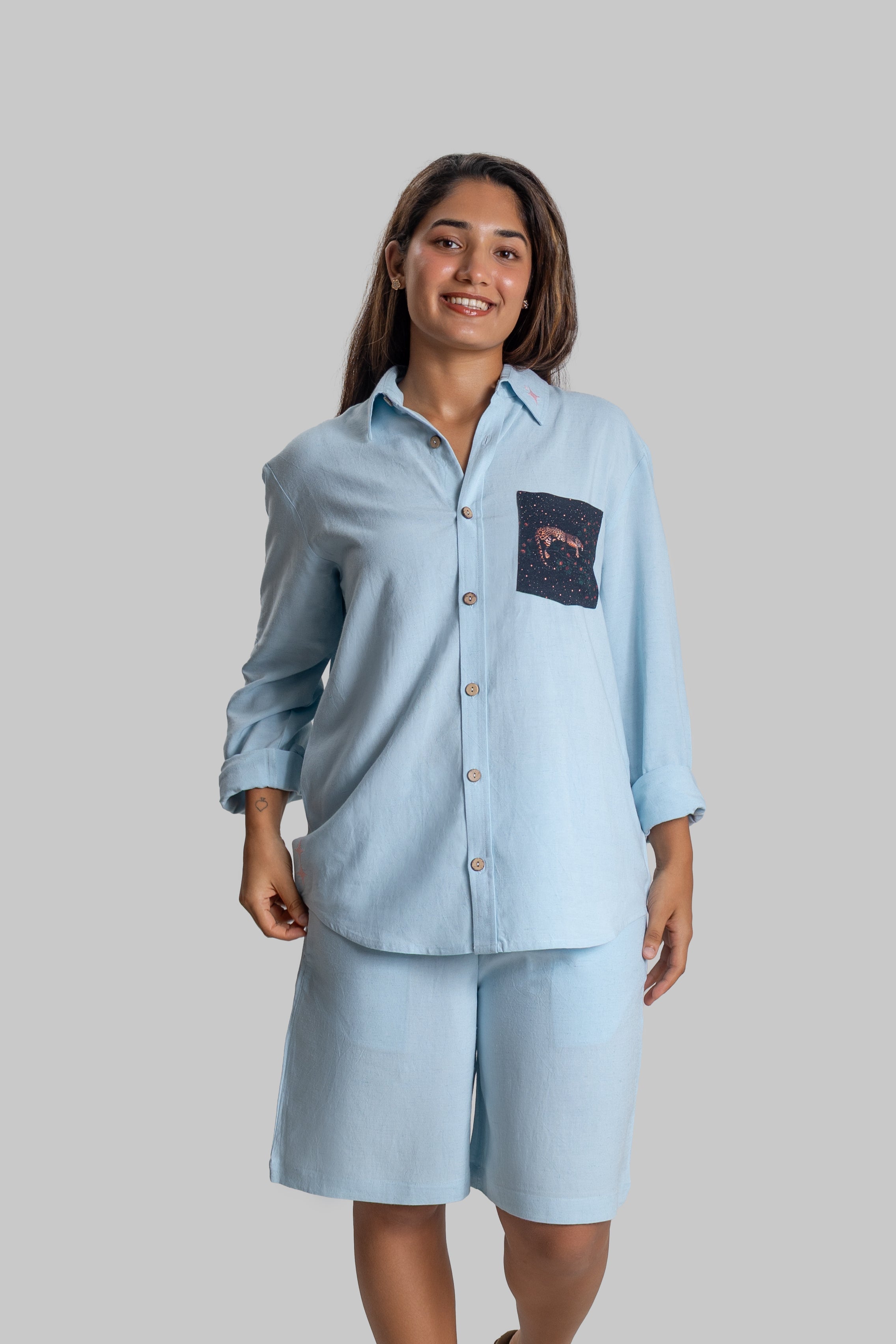 Bamboo Linen Co-ord with Mini Mural