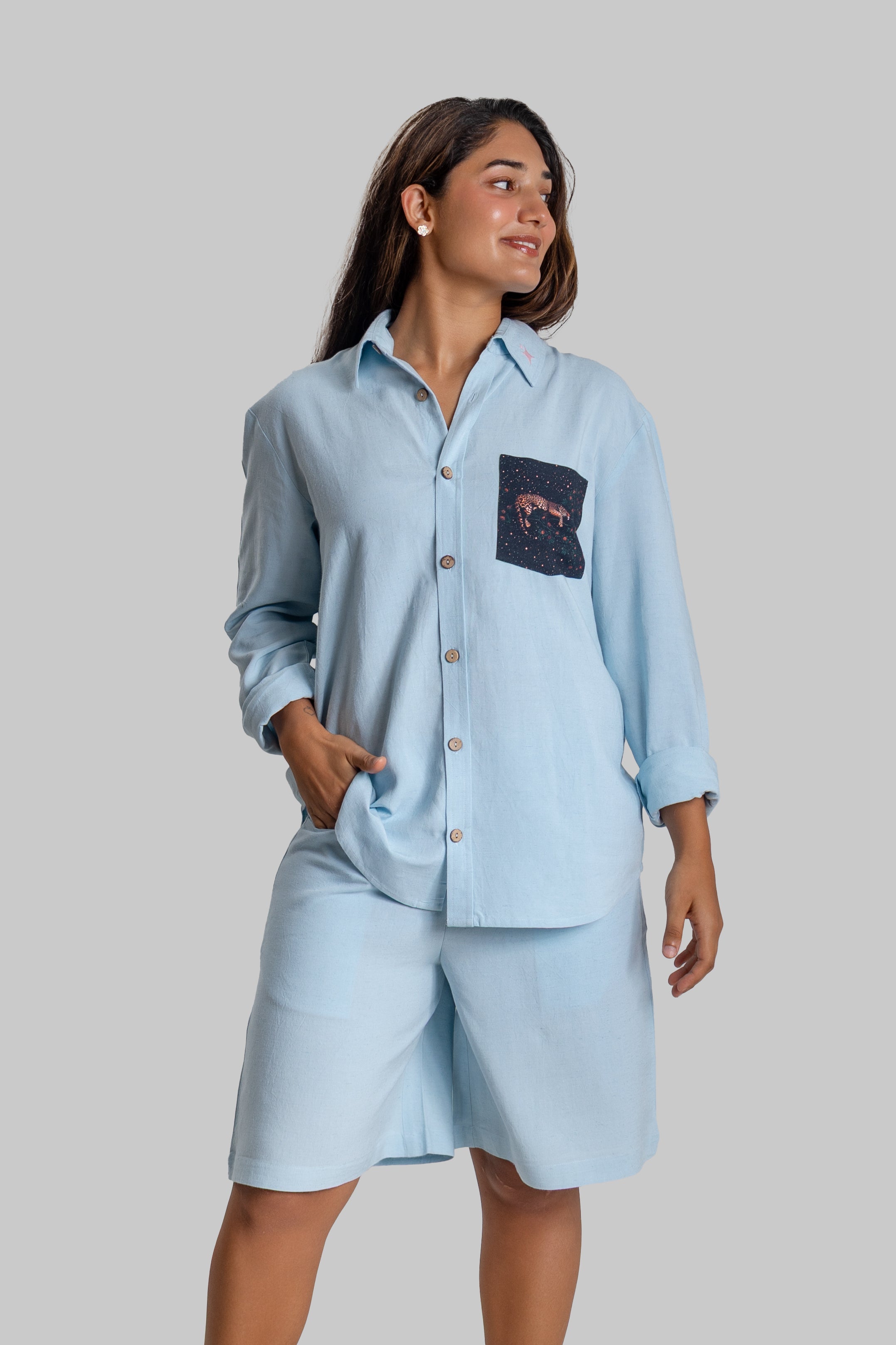 Bamboo Linen Co-ord with Mini Mural