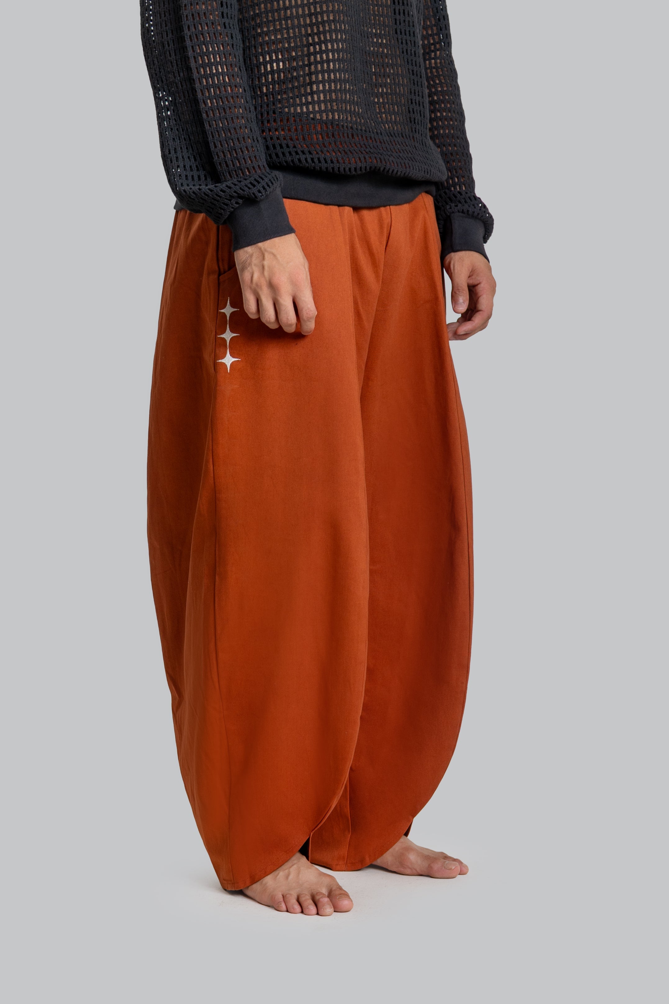 Cotton Balloon Pants