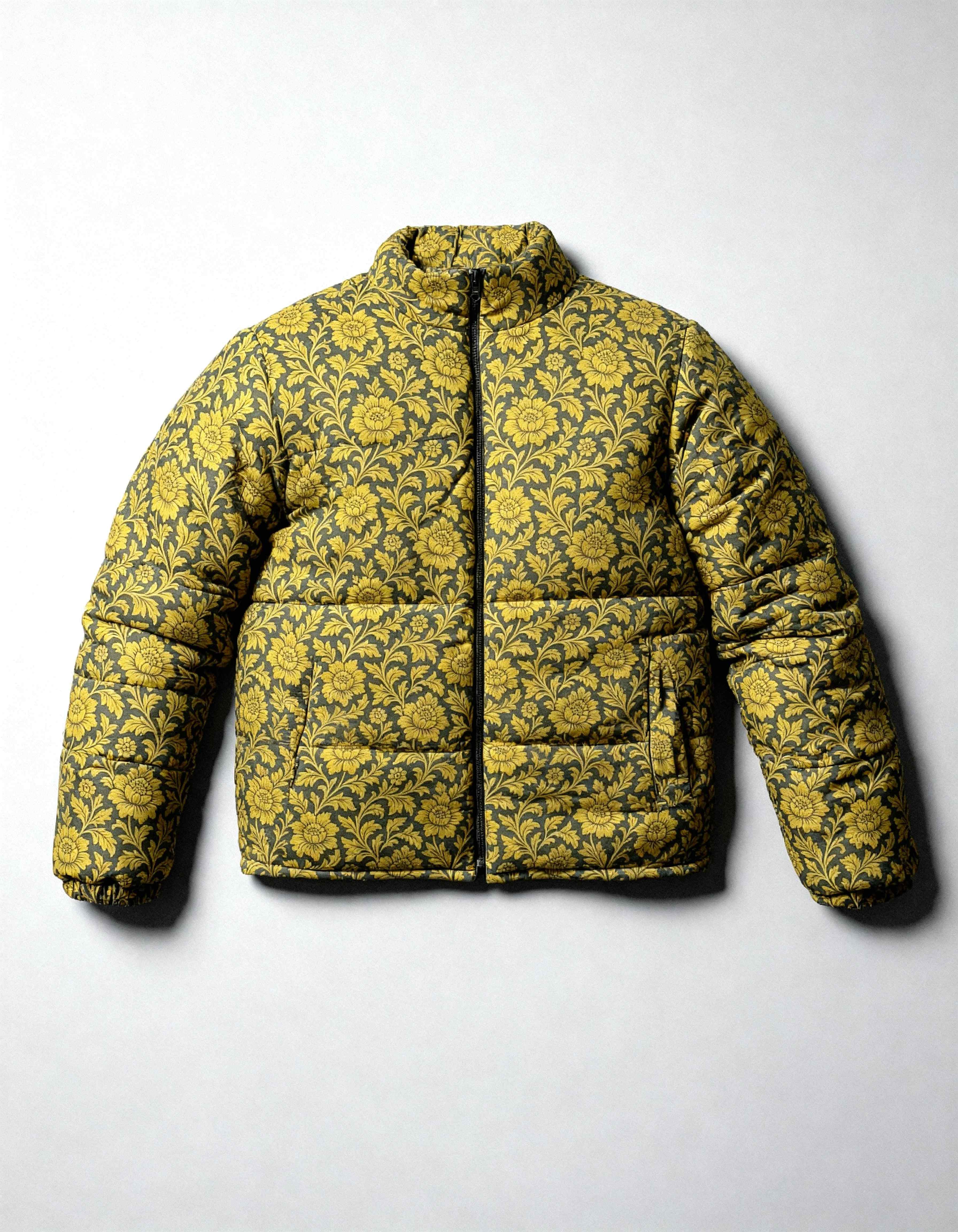 Arctic Weave Hemp Puffer Jacket