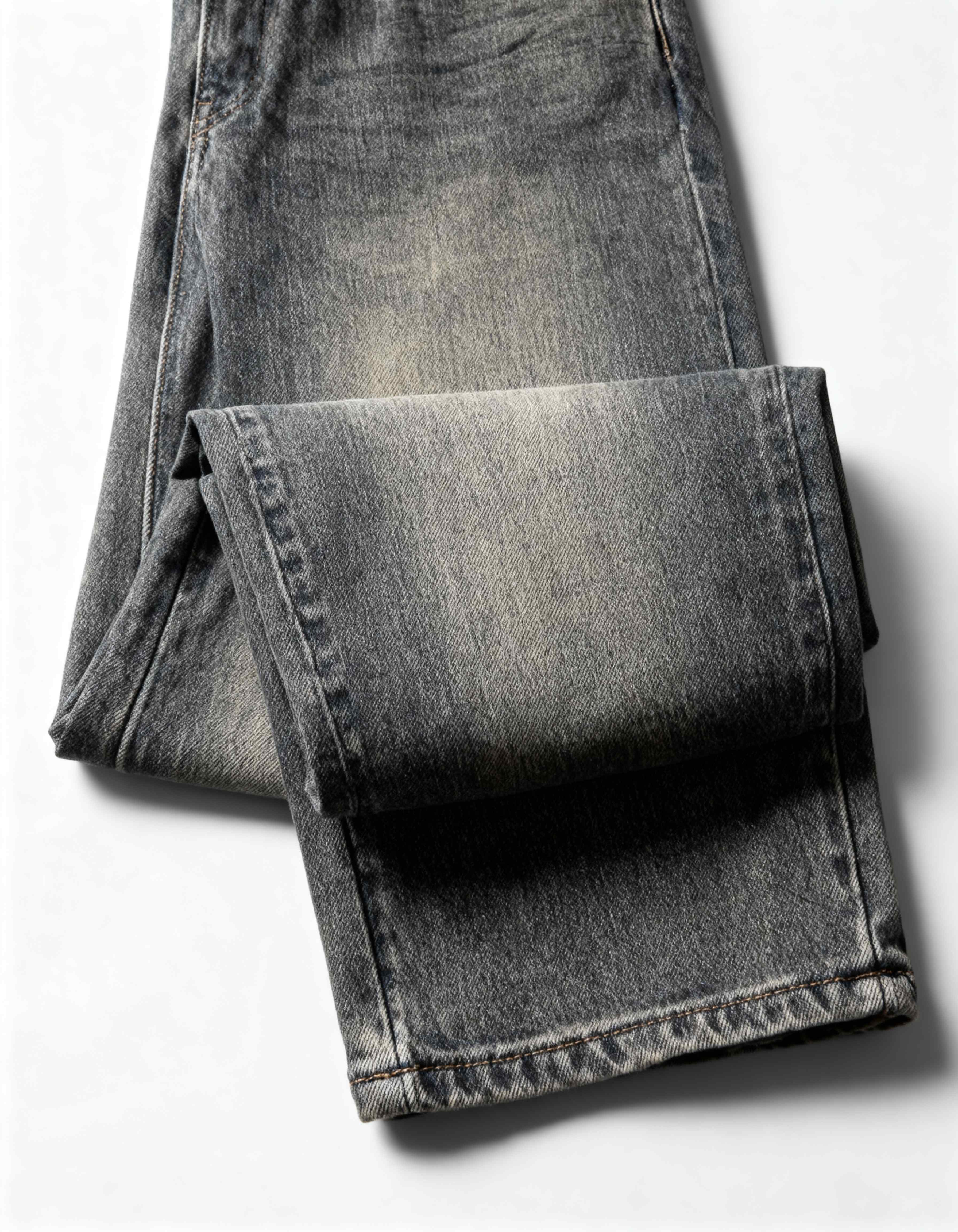 Arctic Eclipse Cotton Denim Pants