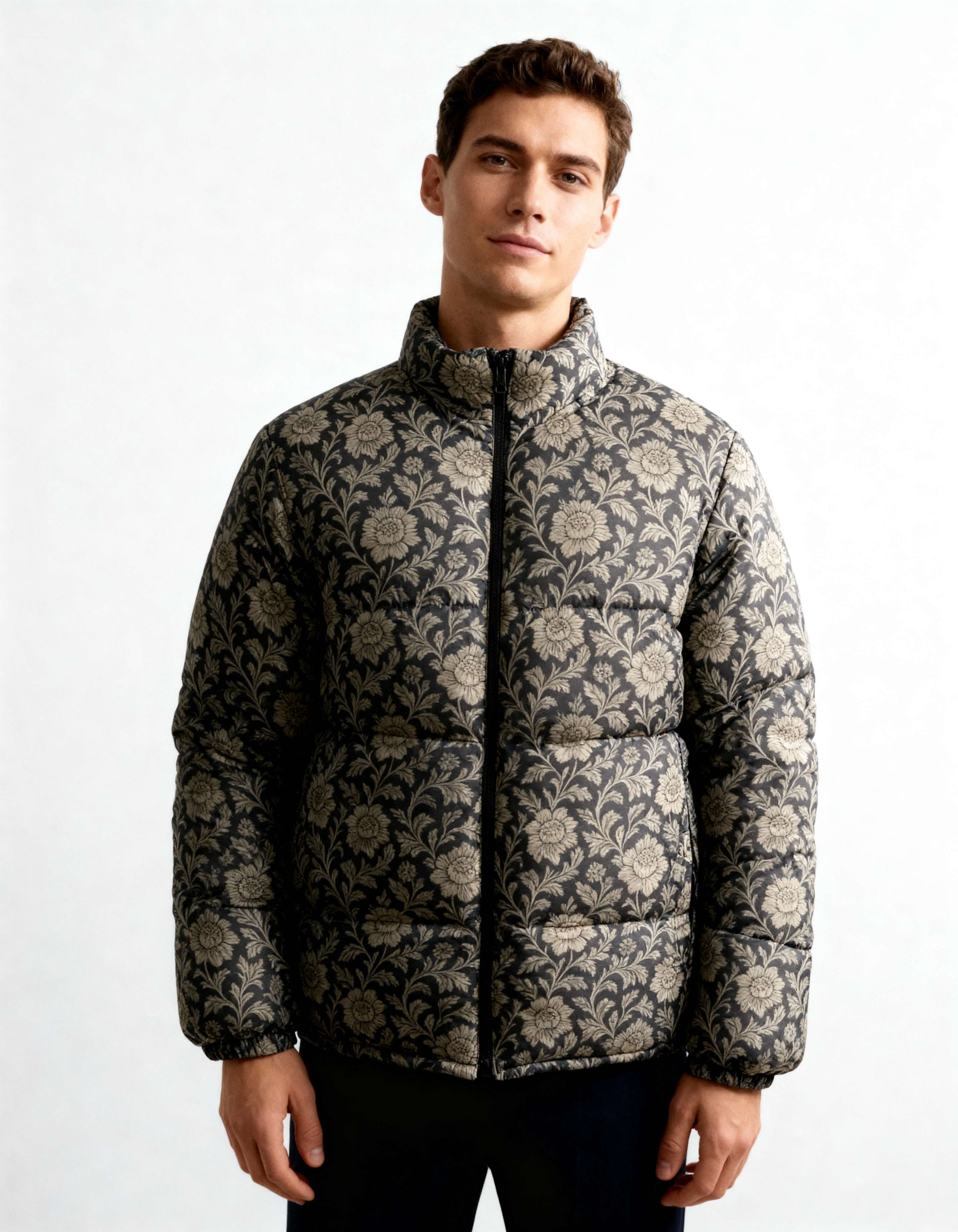 Arctic Weave Hemp Puffer Jacket