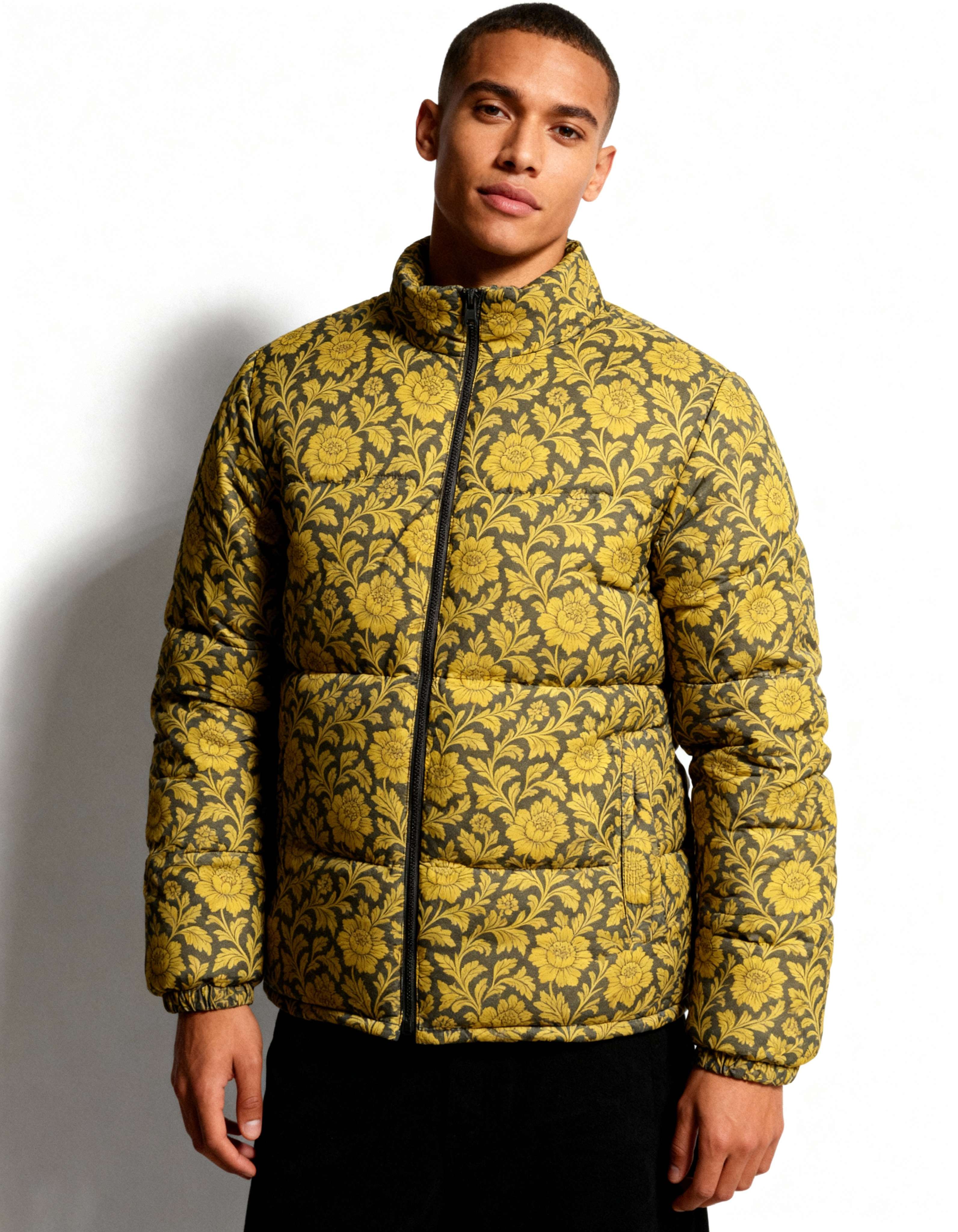 Arctic Weave Hemp Puffer Jacket