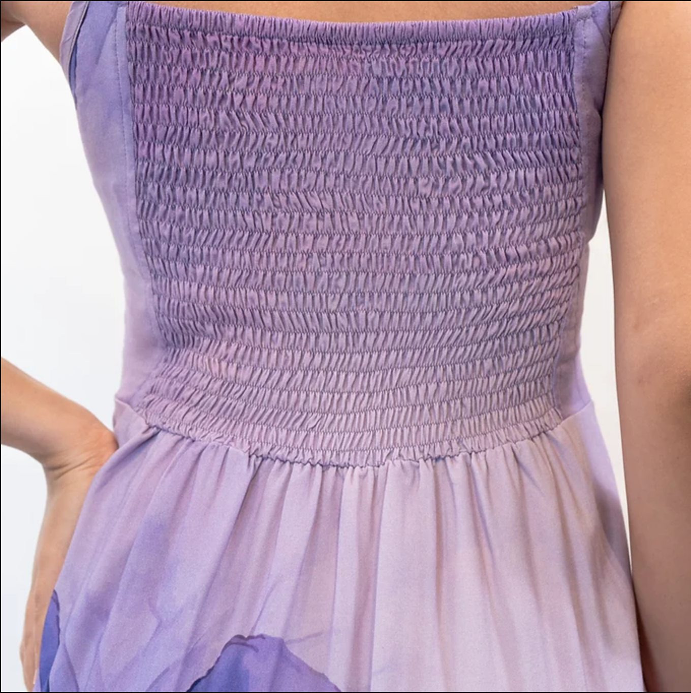 Marble Print Summer Dress